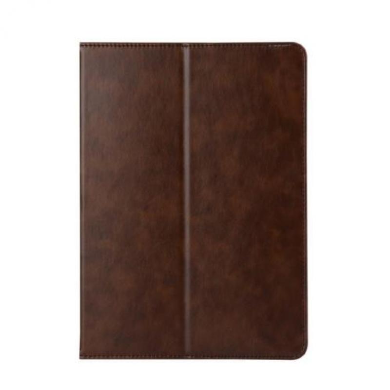 Leather style folio book case bruin iPad Pro 10.5"