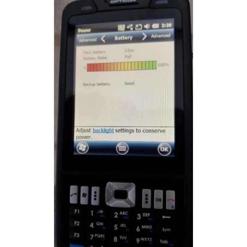 Opticon H22 PDA Scanner Windows mobile / Scanner