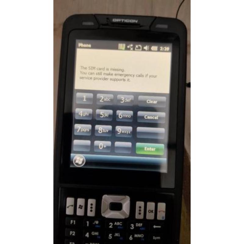 Opticon H22 PDA Scanner Windows mobile / Scanner