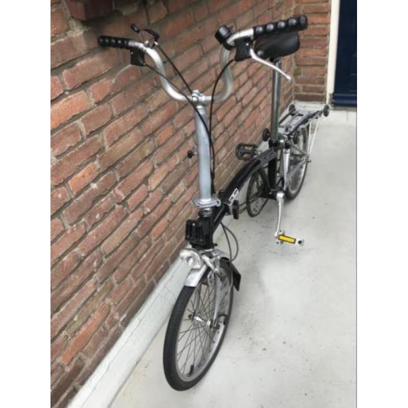 Brompton vouwfiets (zwart)