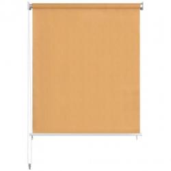 vidaXL Rolgordijn voor buiten 220x140 cm beige