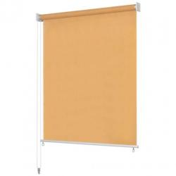 vidaXL Rolgordijn voor buiten 220x140 cm beige